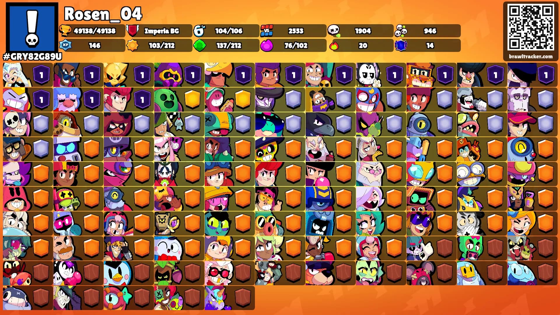 Rosen_04's Ranks