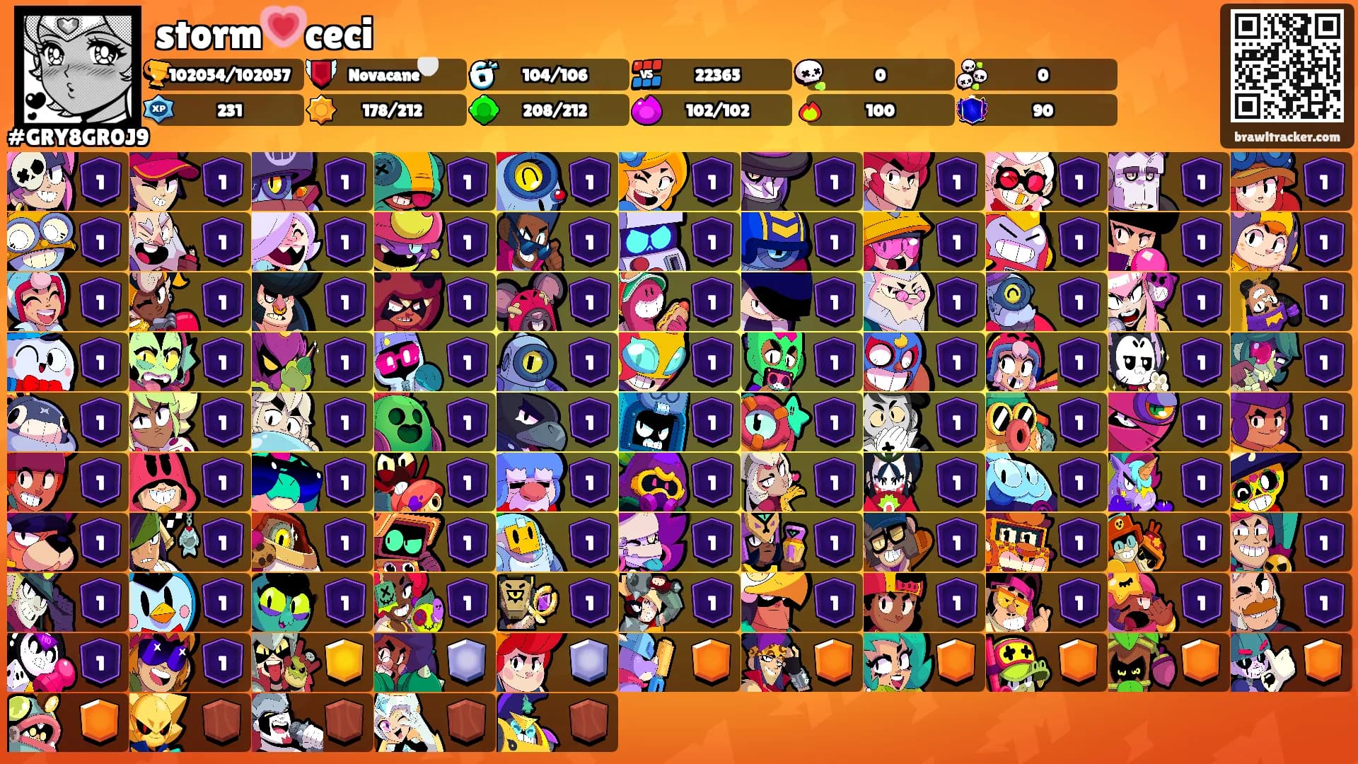 storm💗ceci's Ranks
