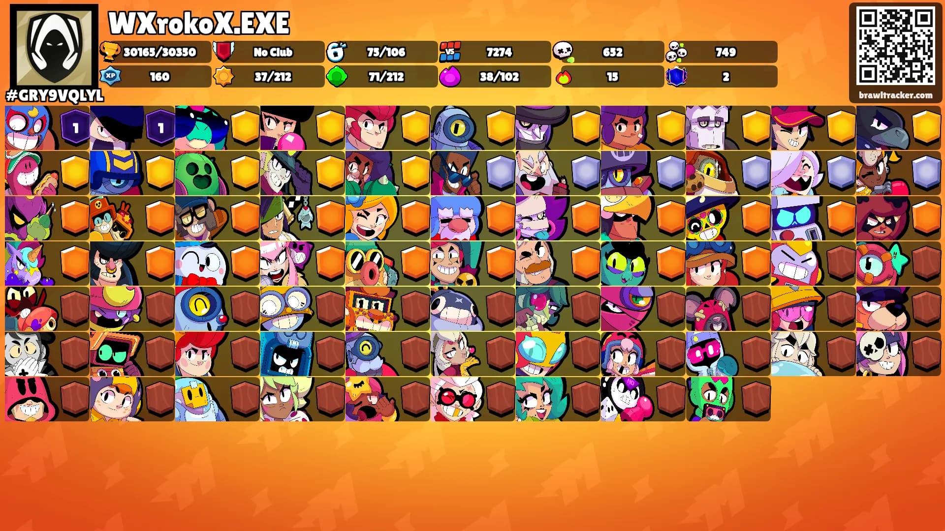 WXrokoX.EXE's Ranks