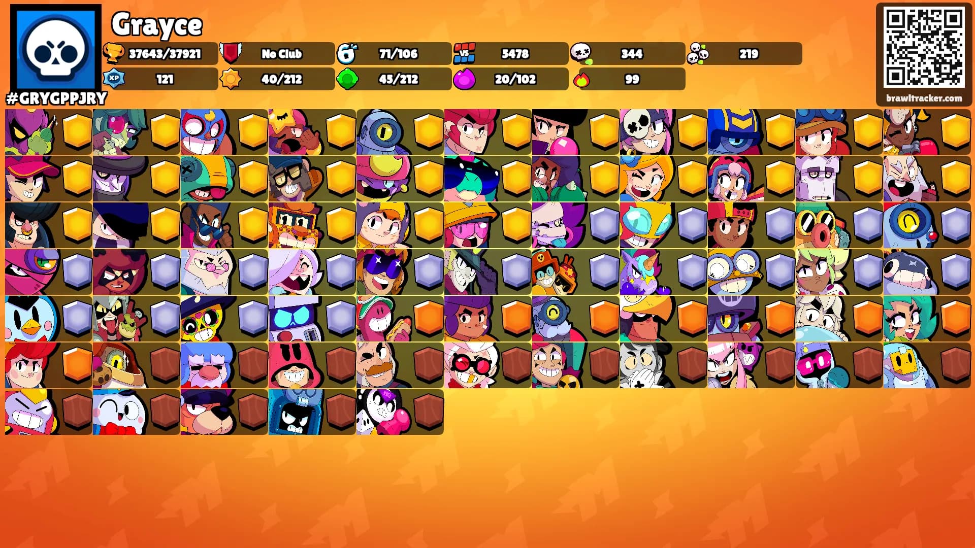 Grayce's Ranks