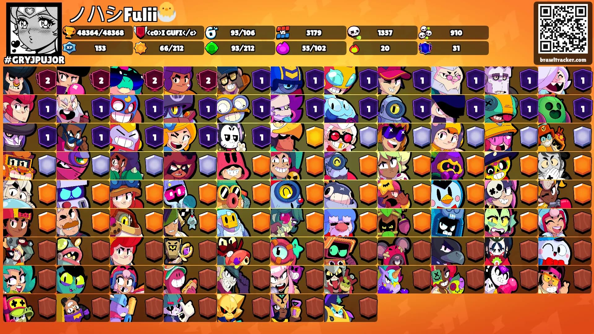 ノハシFulii🐣's Ranks