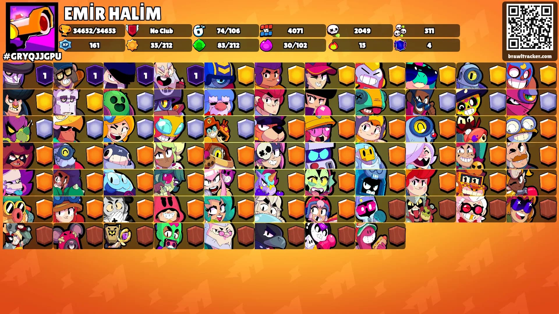 EMİR HALİM's Ranks