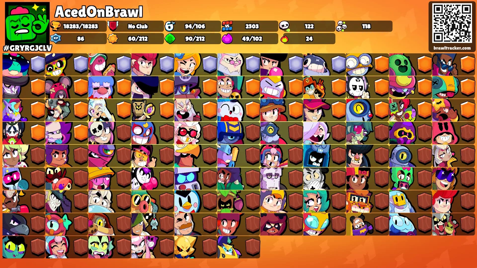 AcedOnBrawl's Ranks