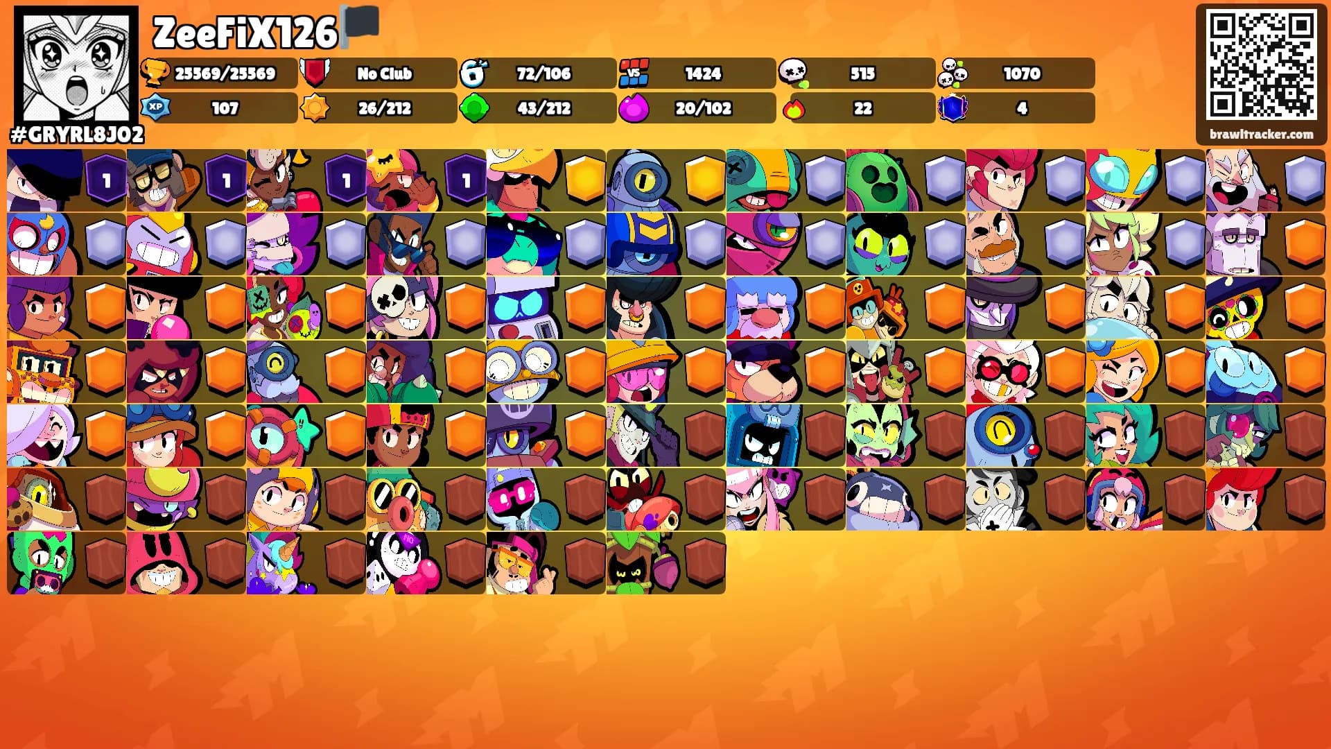 ZeeFiX126🏴's Ranks