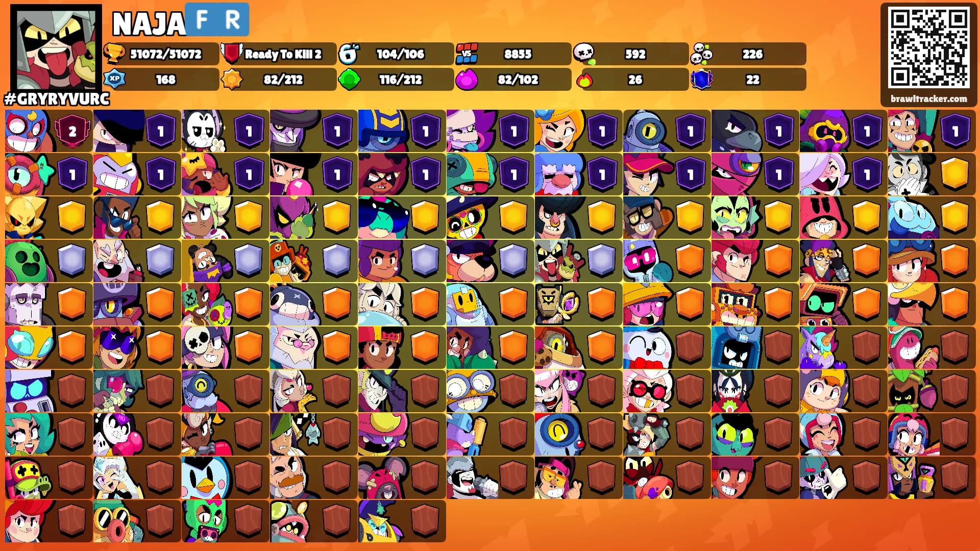 NAJA🇫🇷's Ranks