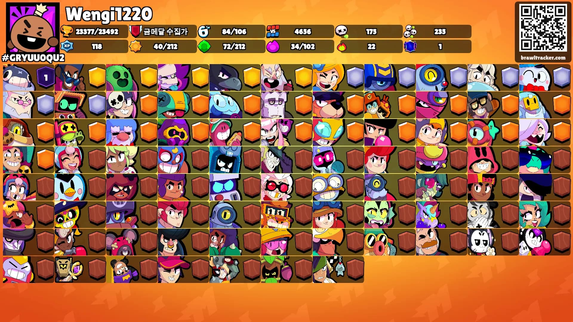 Wengi1220's Ranks