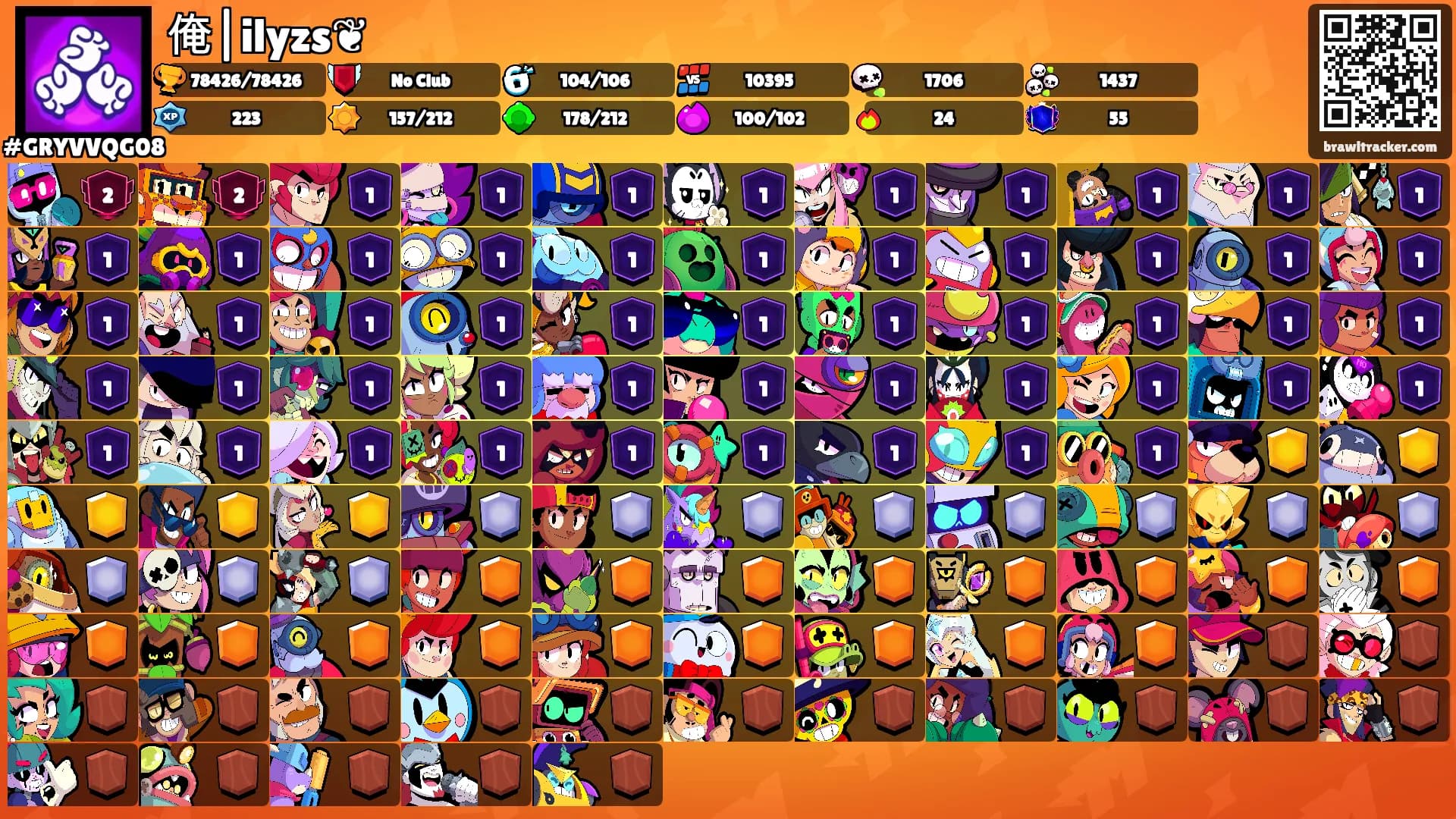 俺|ilyzs❦'s Ranks