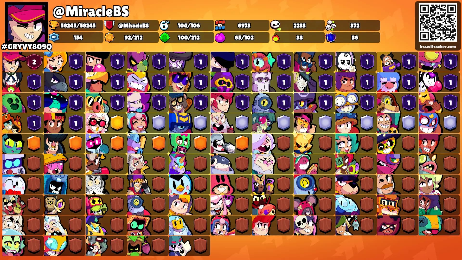 @MiracleBS's Ranks