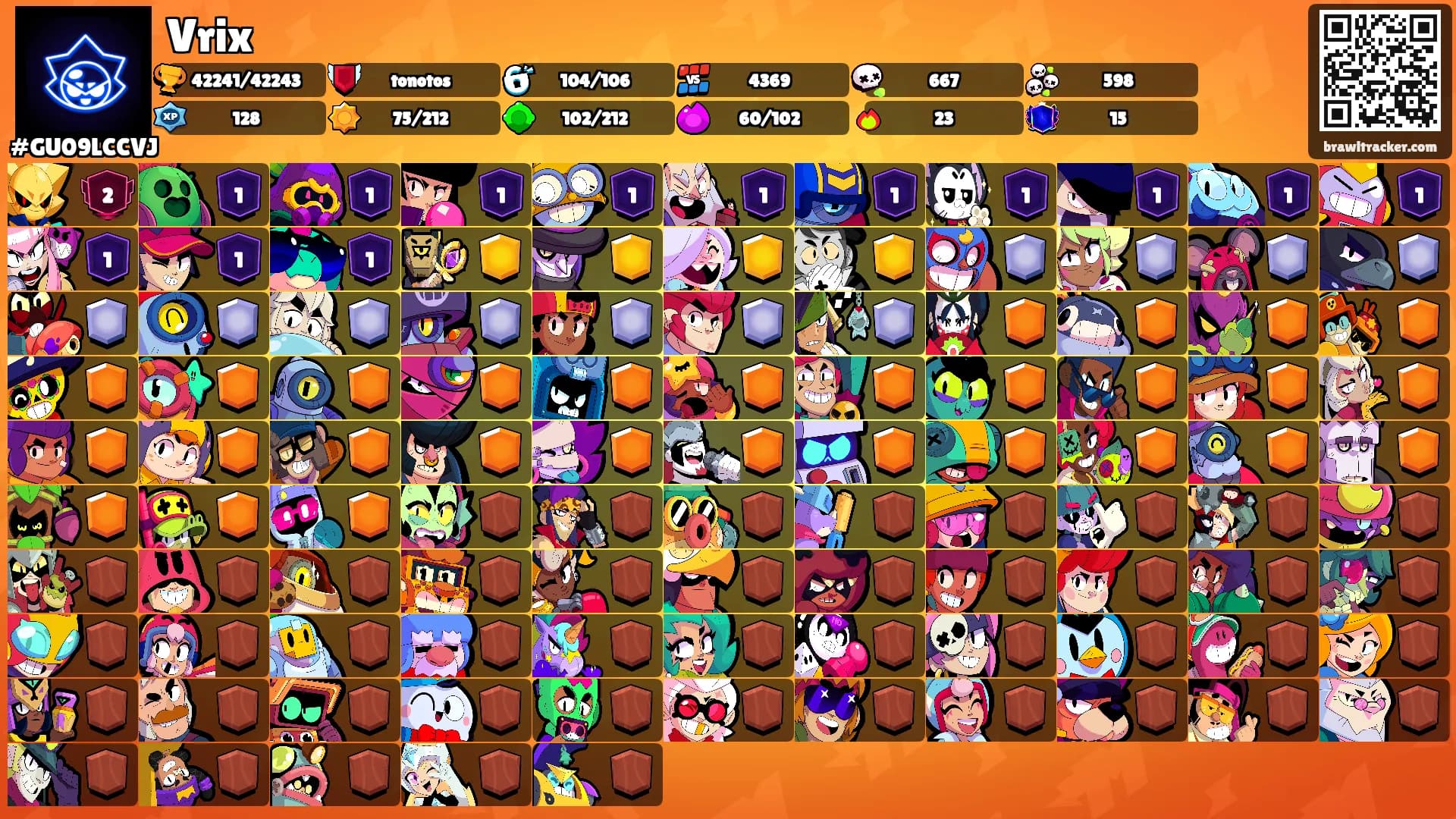 Vrix's Ranks