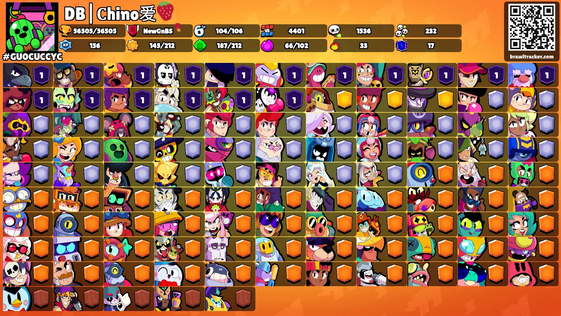 DB|𝐂hino爱🍓's Ranks
