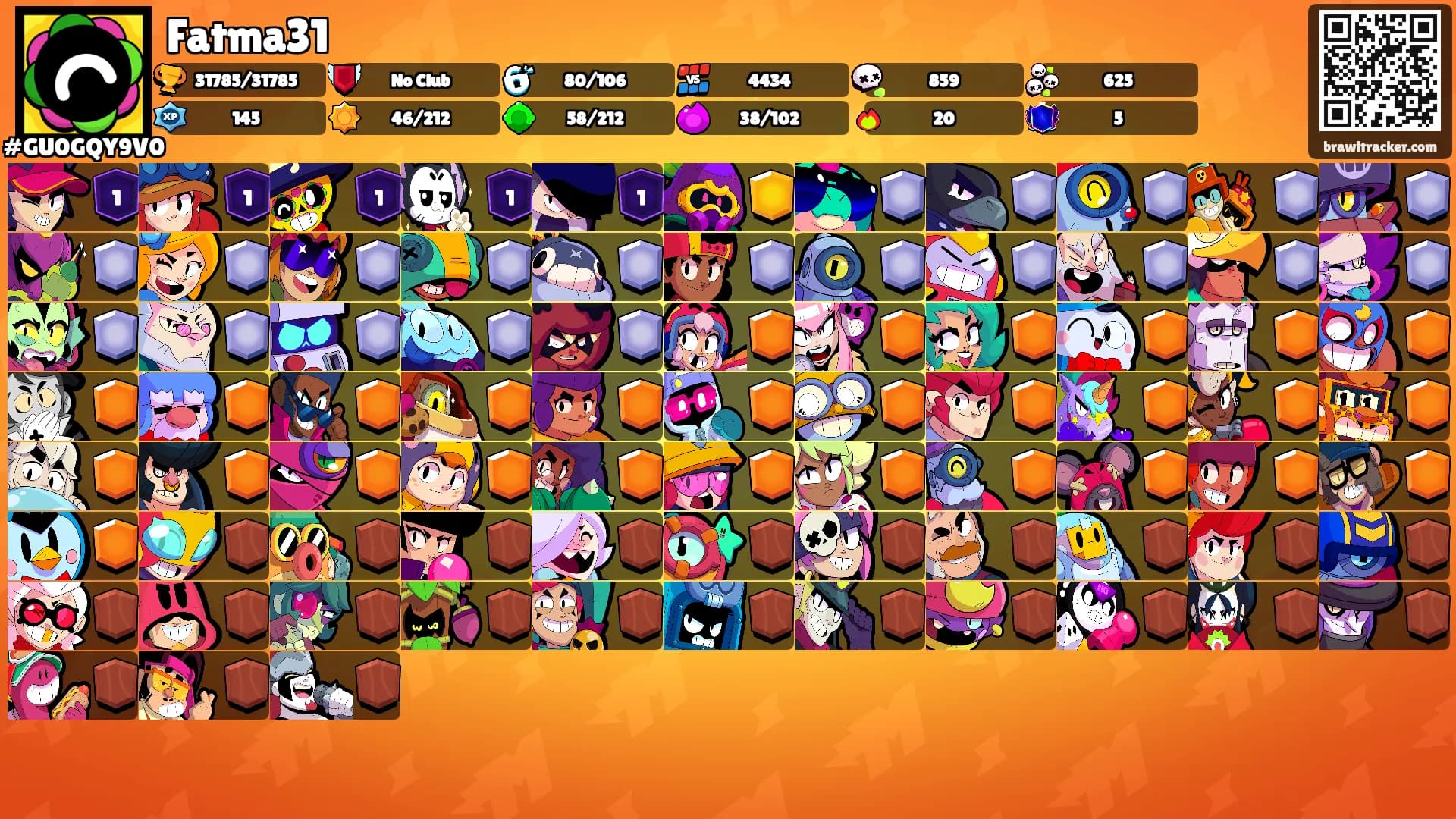 Fatma31's Ranks