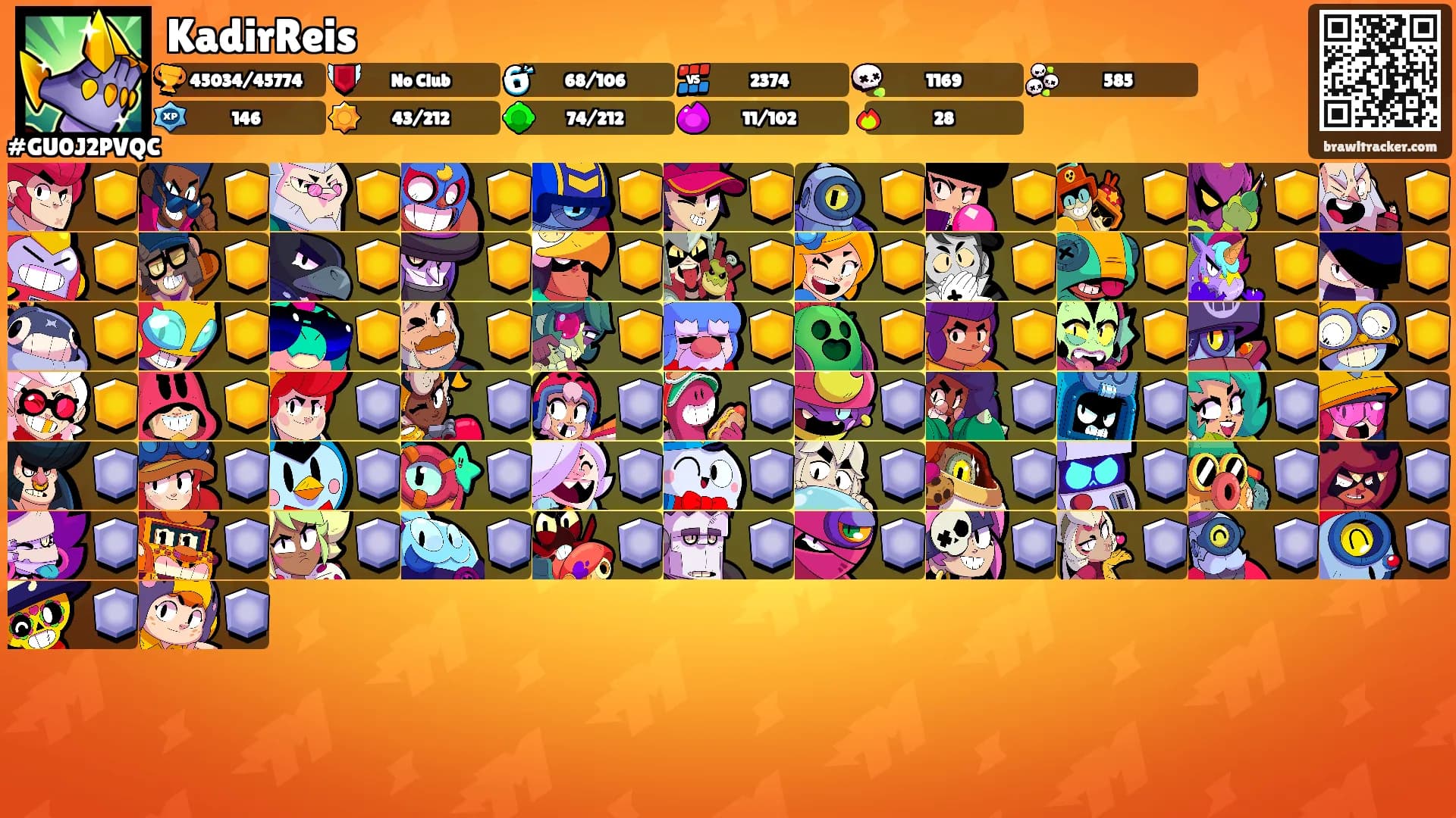 KadirReis's Ranks