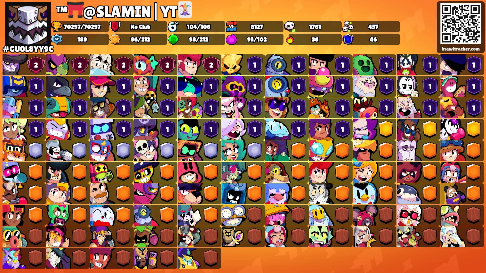 ™⛩️@SLAMIN|YT🃏's Ranks