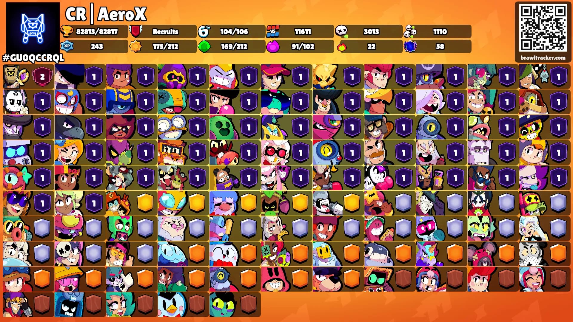 CR|AeroX's Ranks