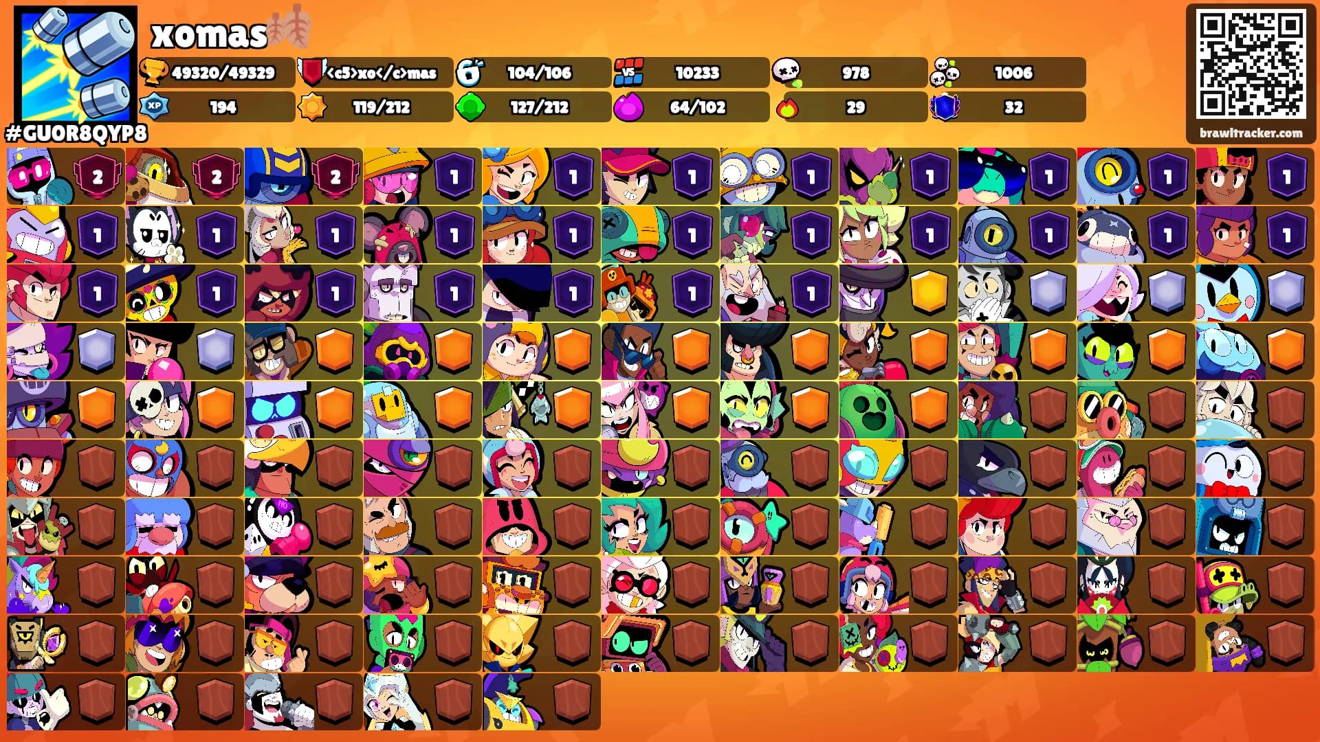 xomas🍂's Ranks