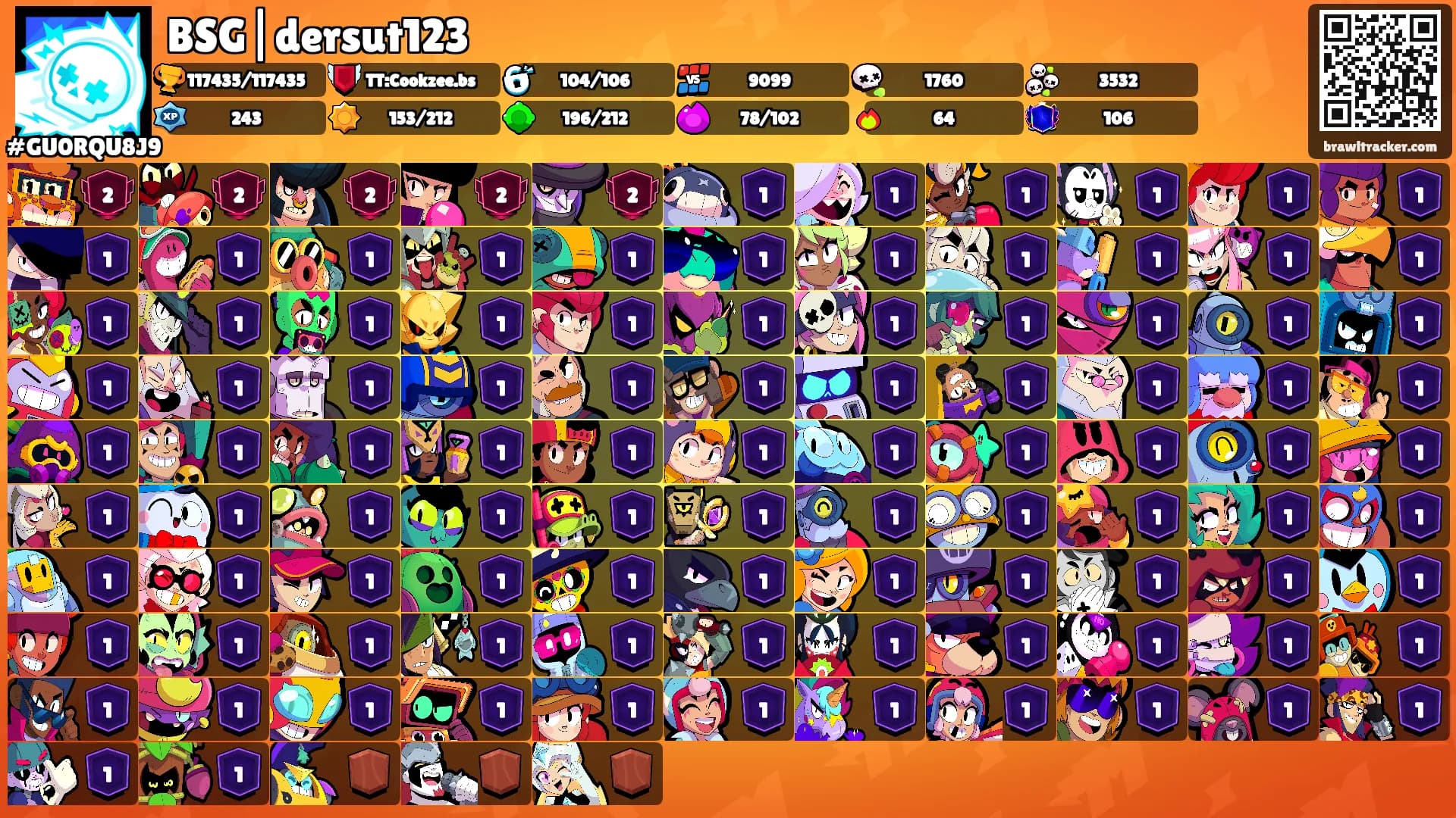 BSG|dersut123's Ranks