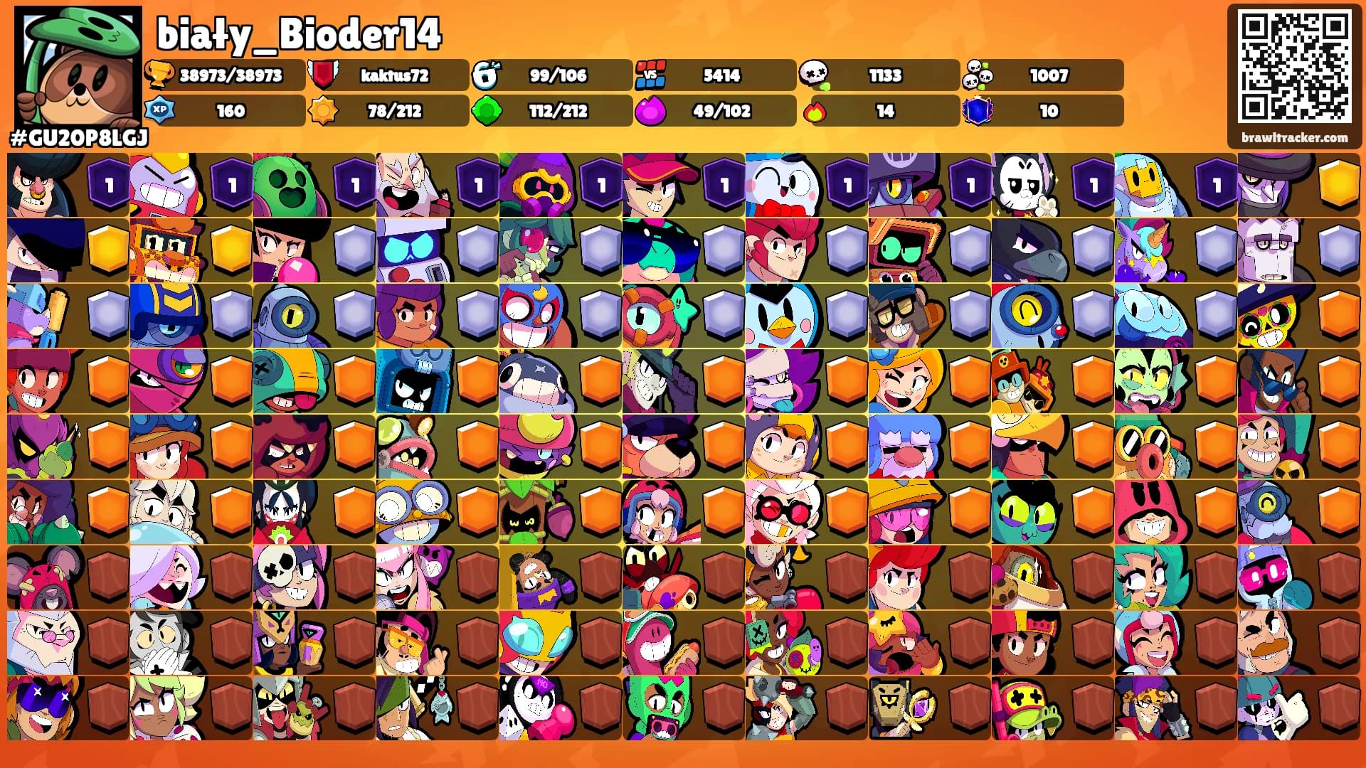 biały_Bioder14's Ranks