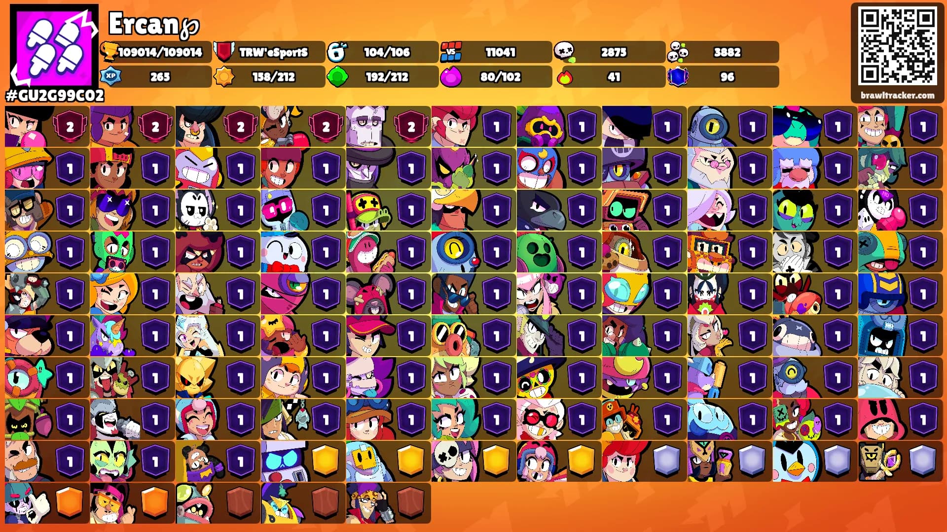 Ercan℘'s Ranks