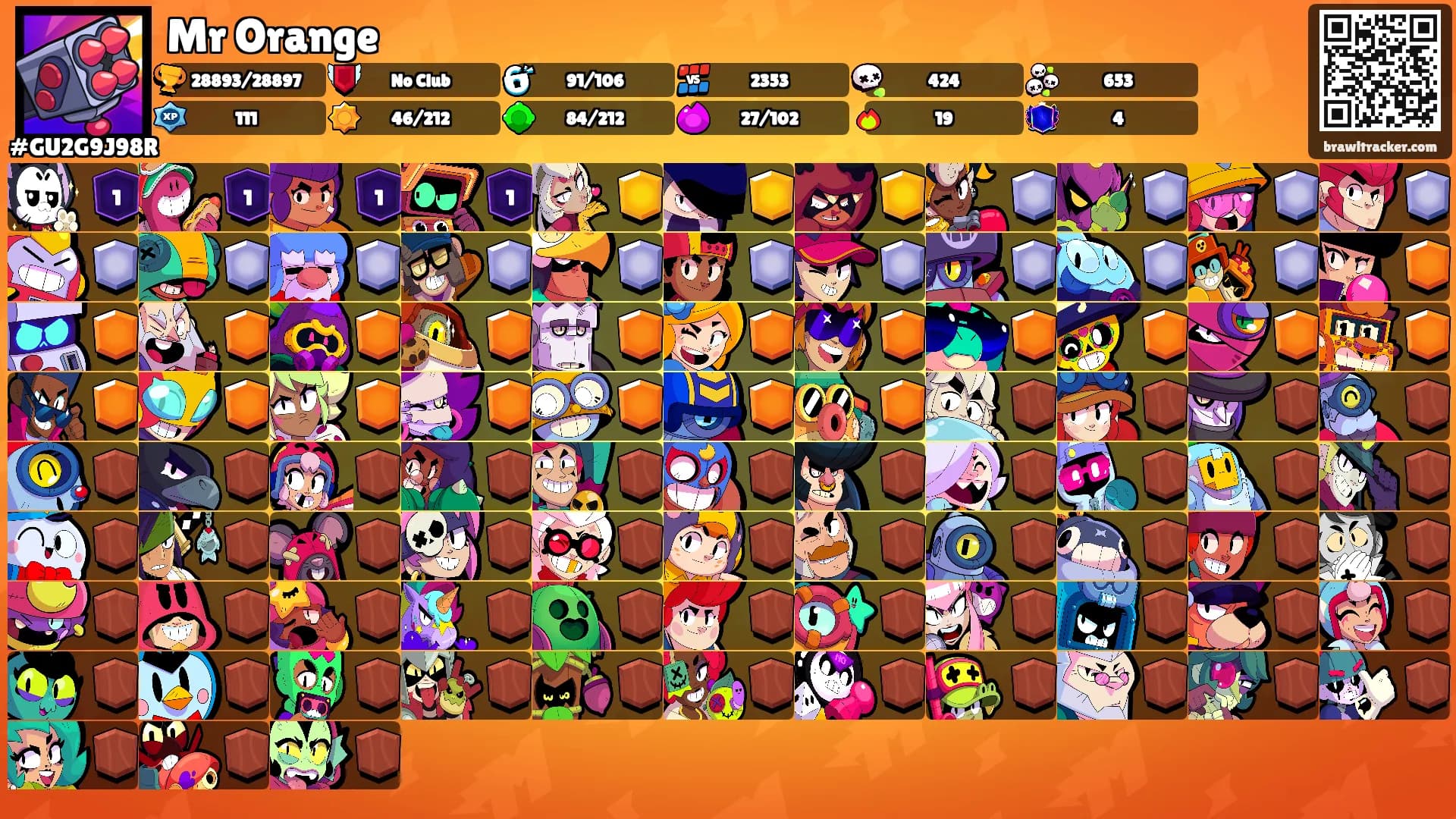 Mr Orange's Ranks