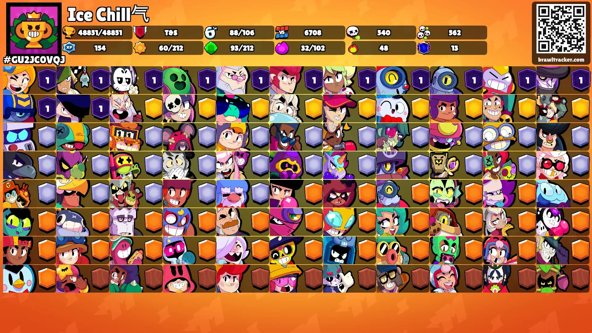 Ice Chill气's Ranks