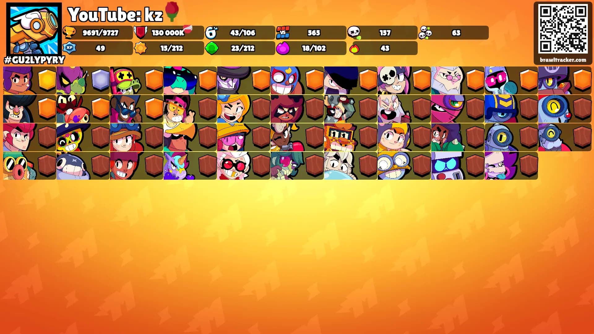 YouTube: kz🌹's Ranks