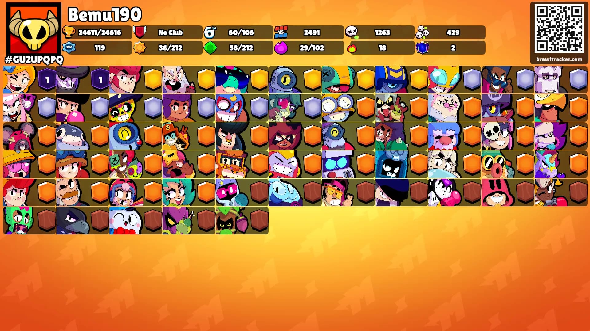 Bemu190's Ranks