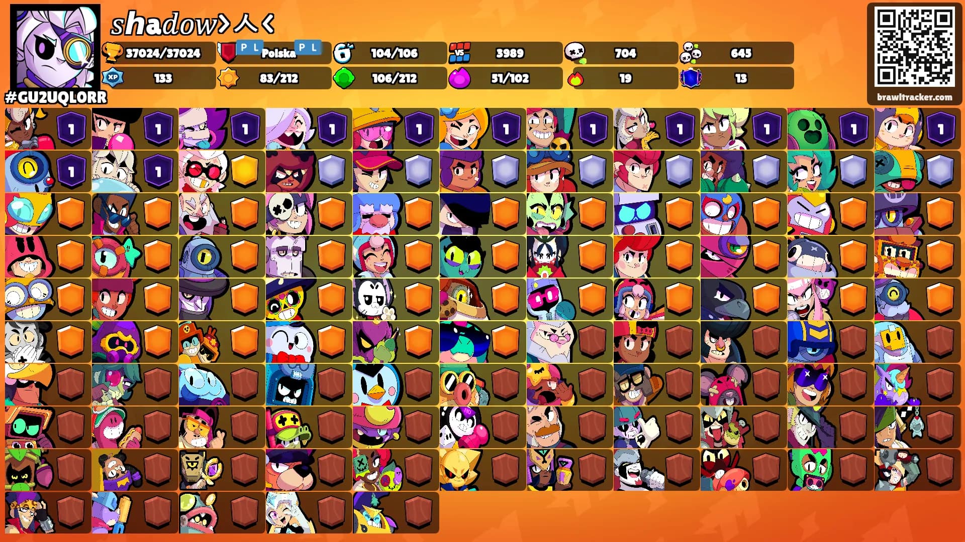 𝑠ℎa𝑑𝑜𝑤>ㅅ<'s Ranks