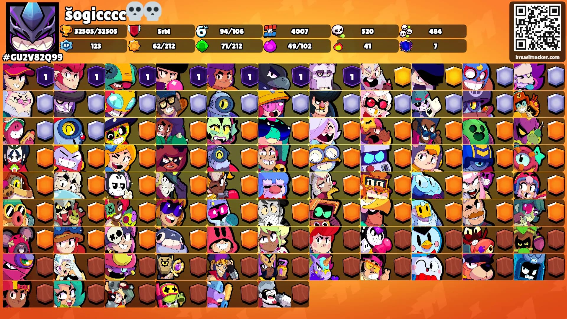 šogicccc💀💀's Ranks