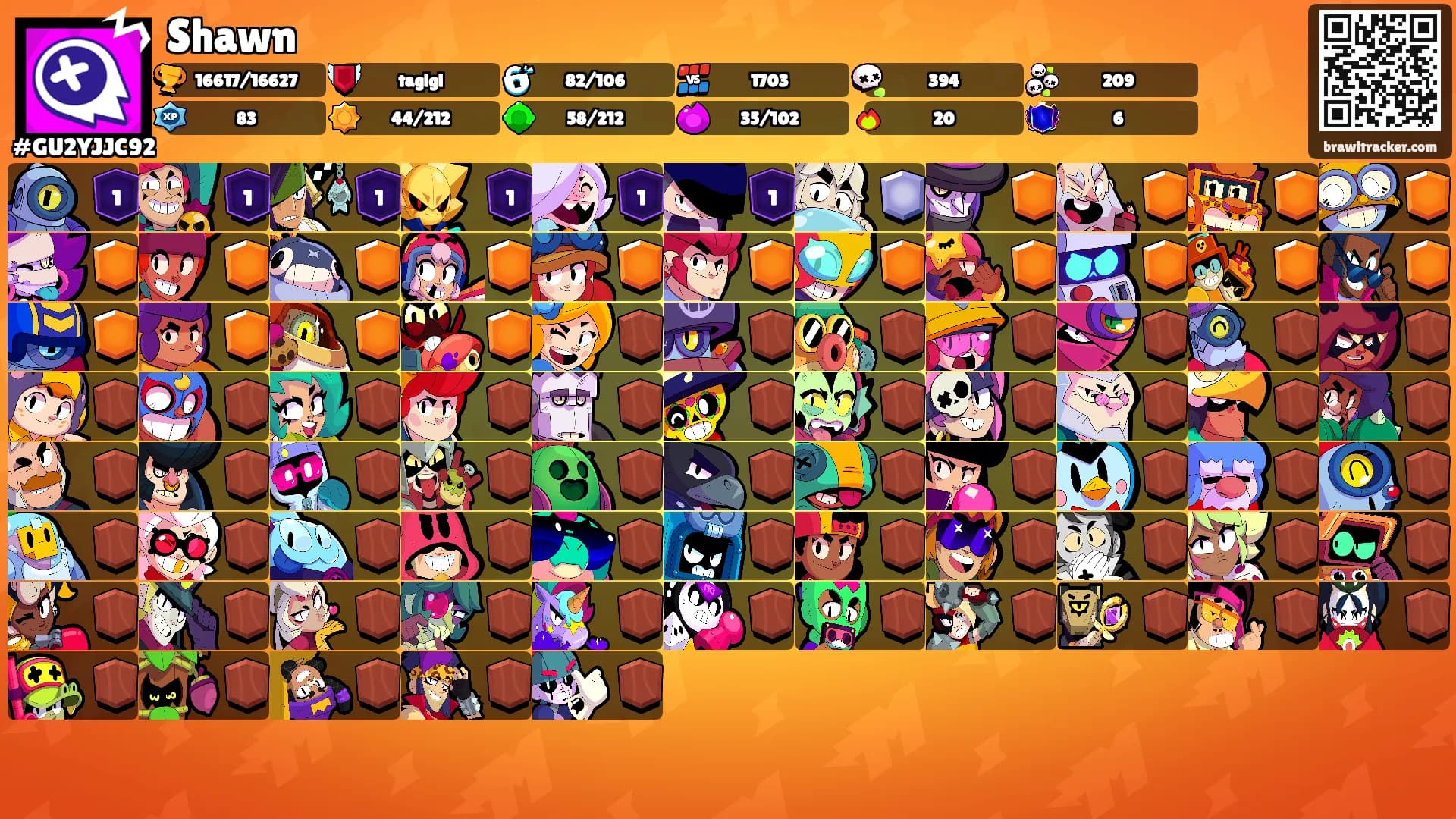 Shawn's Ranks