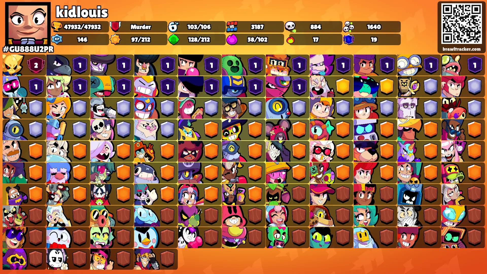 kidlouis's Ranks