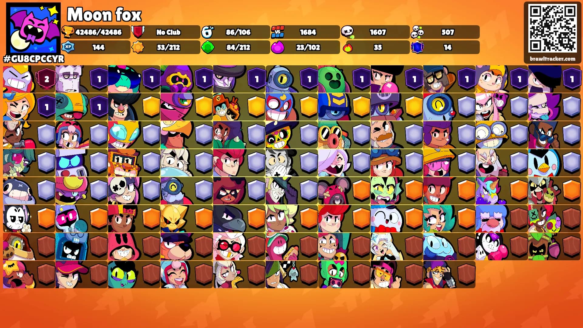 Moon fox's Ranks