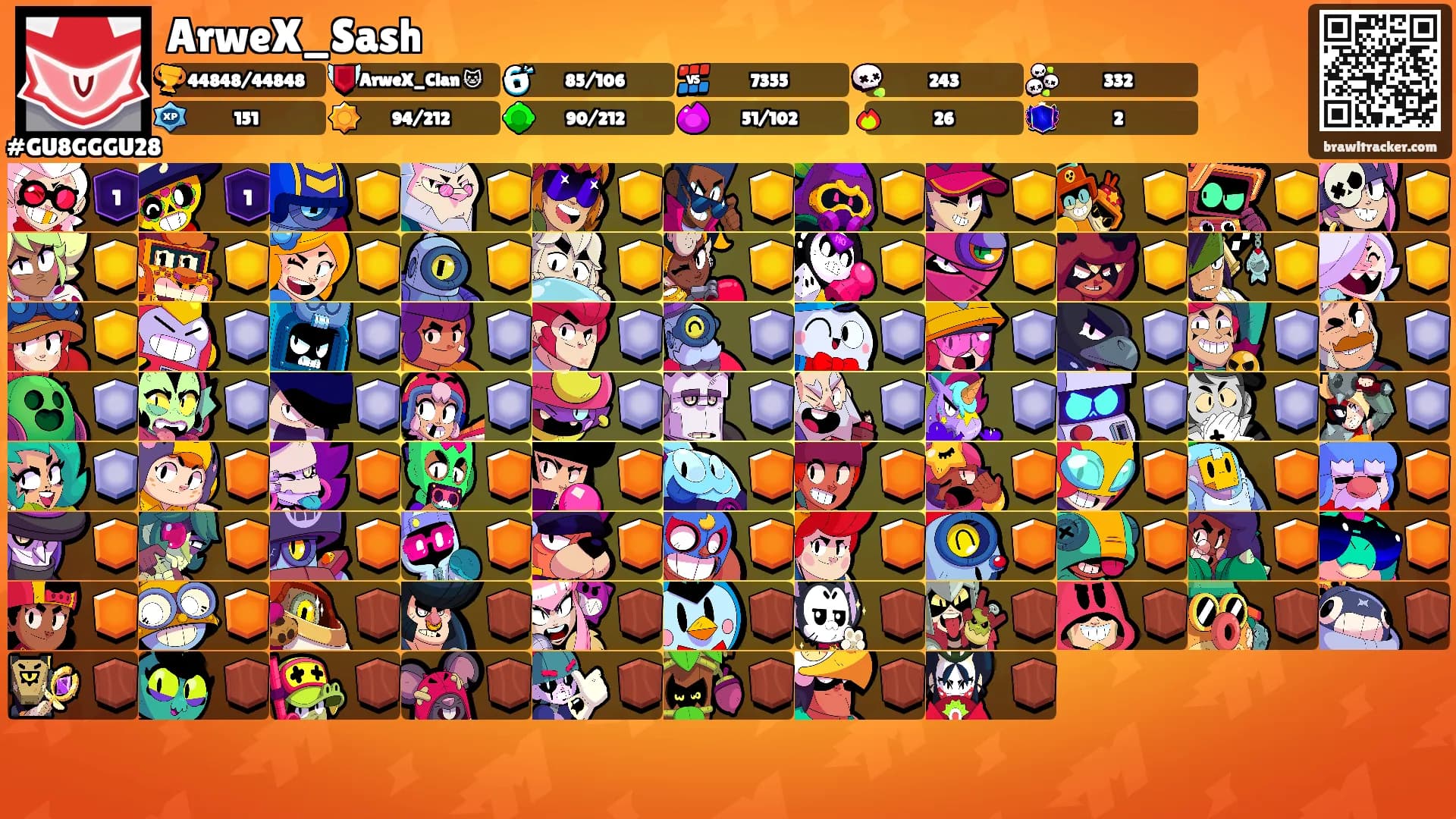 ArweX_Sash's Ranks