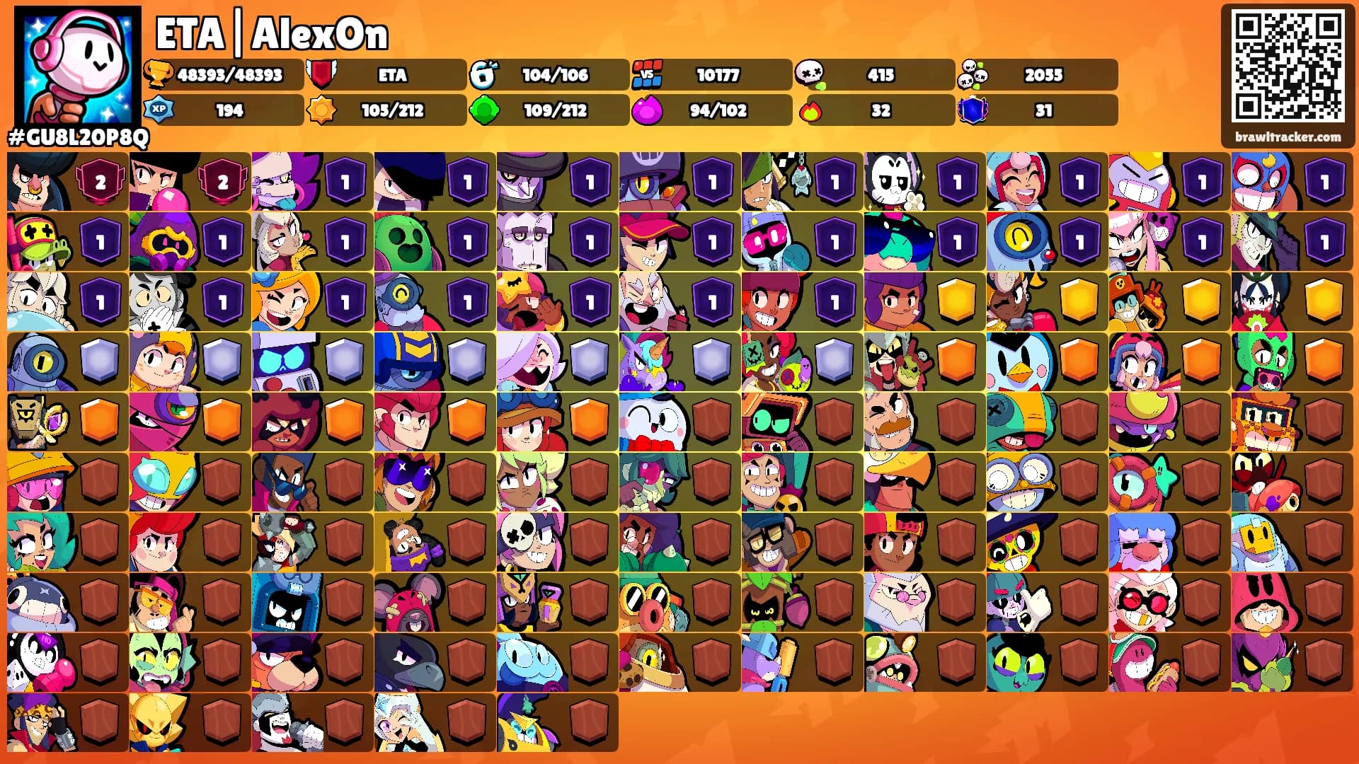 ETA|AlexOn's Ranks