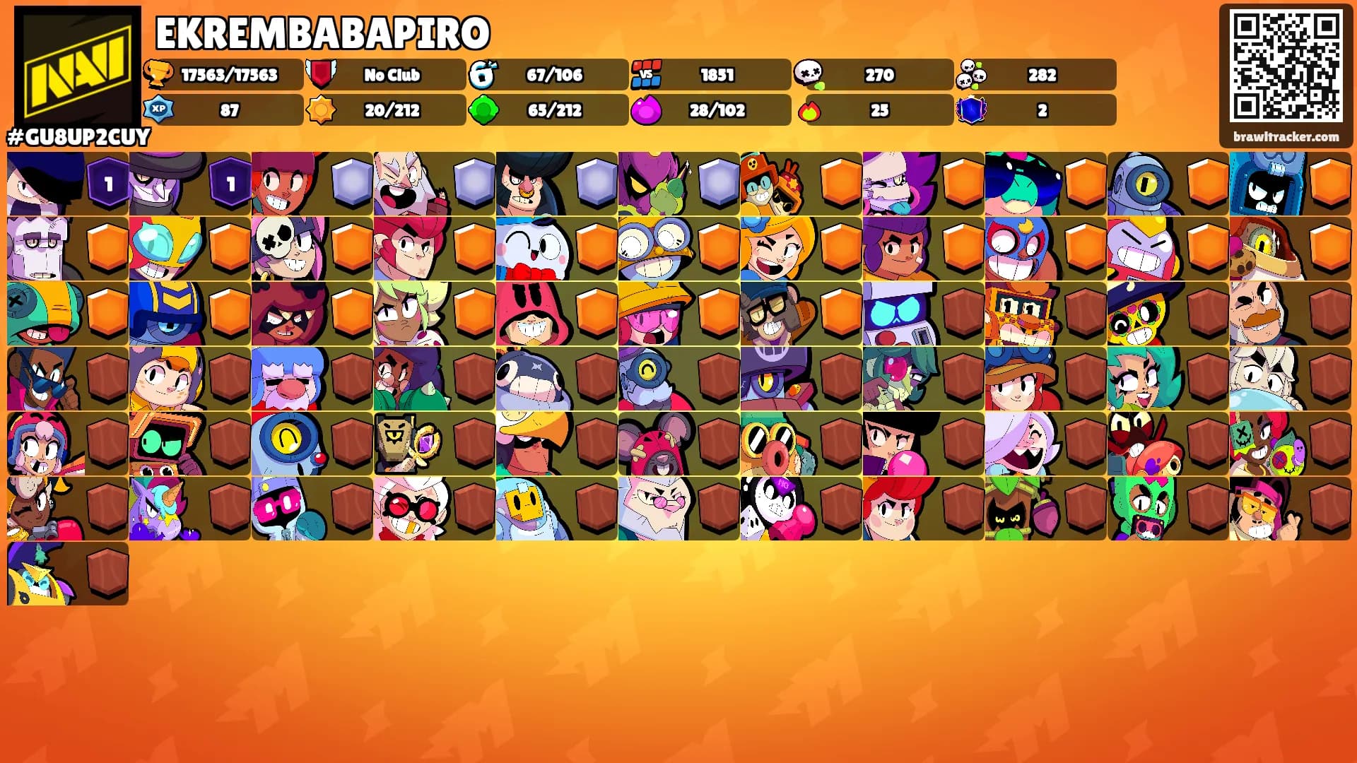 EKREMBABAPIRO's Ranks
