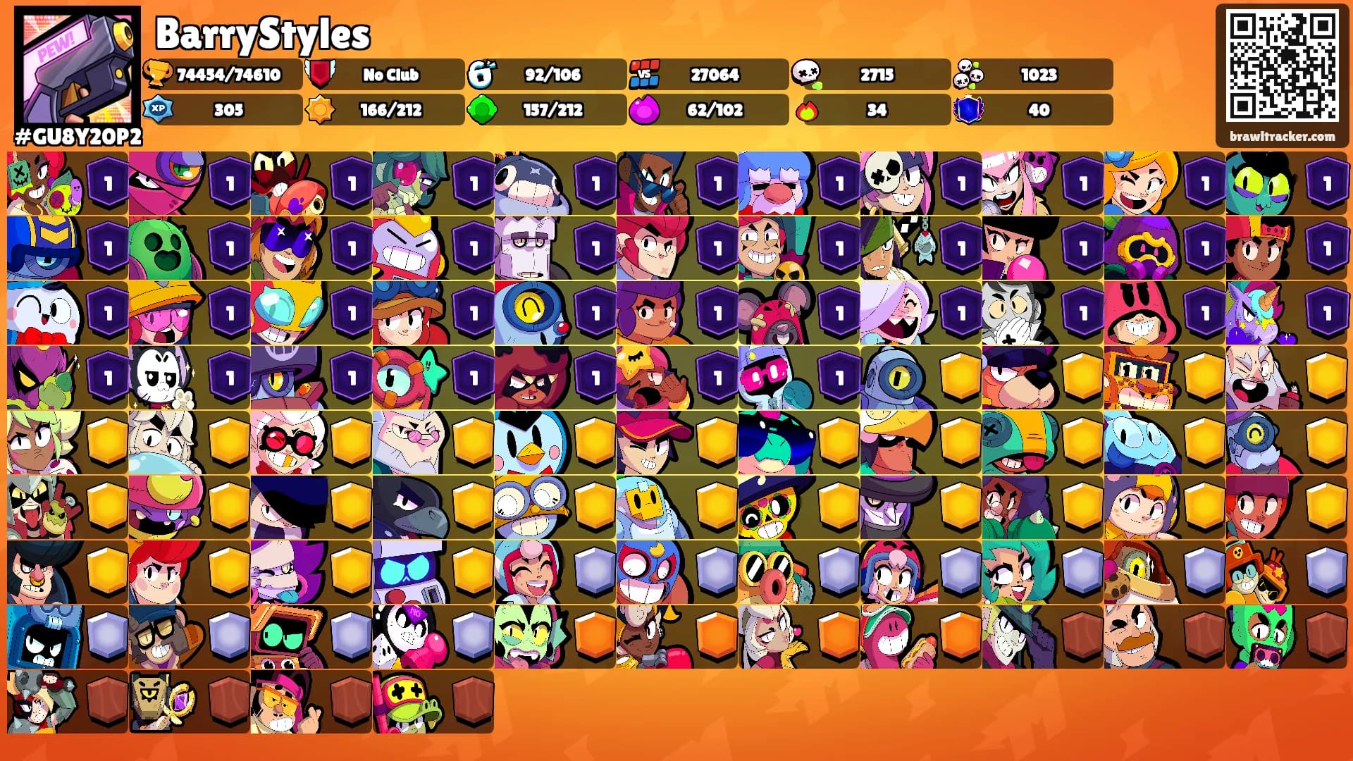 BarryStyles's Ranks