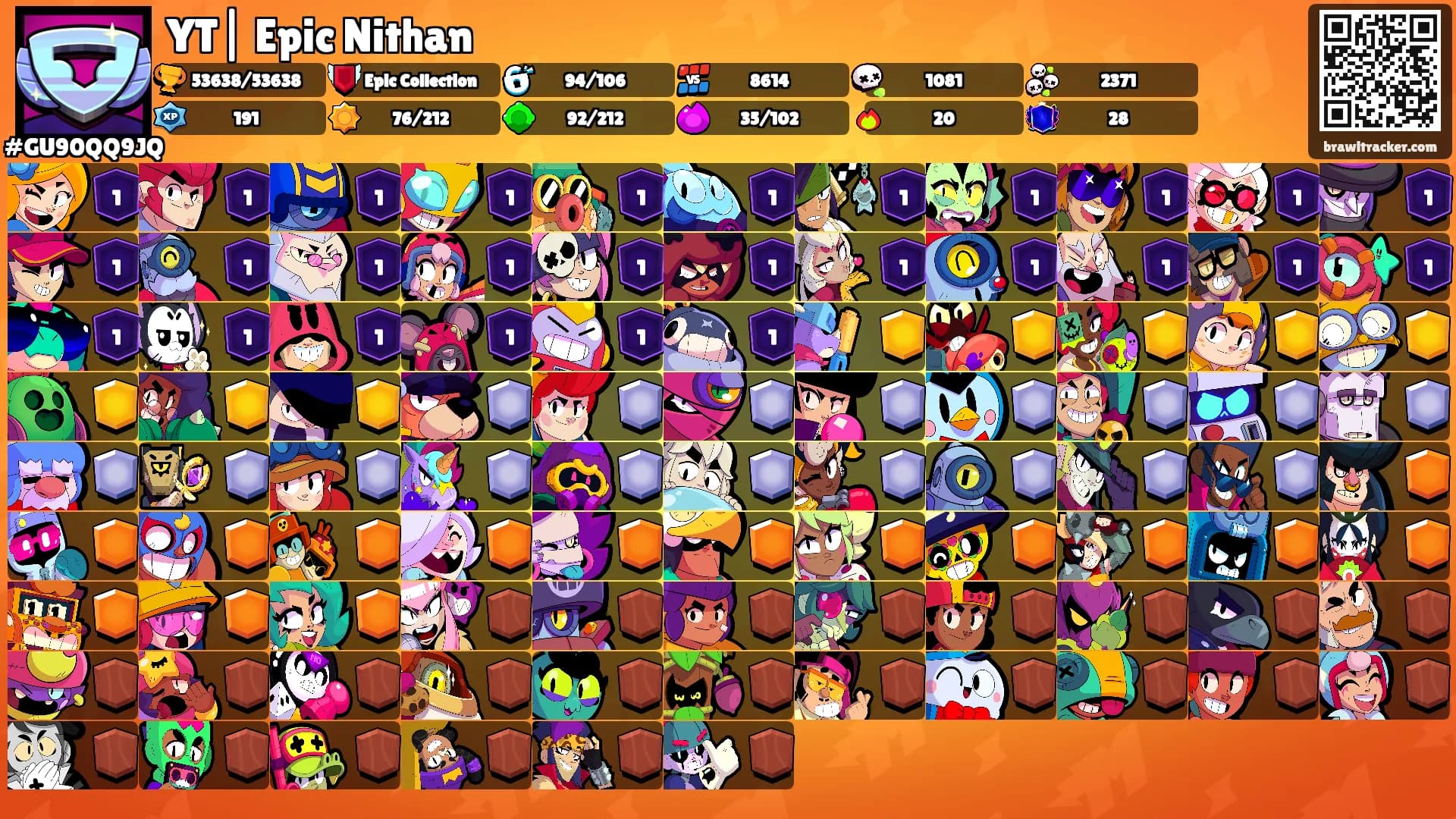 YT| Epic Nithan's Ranks