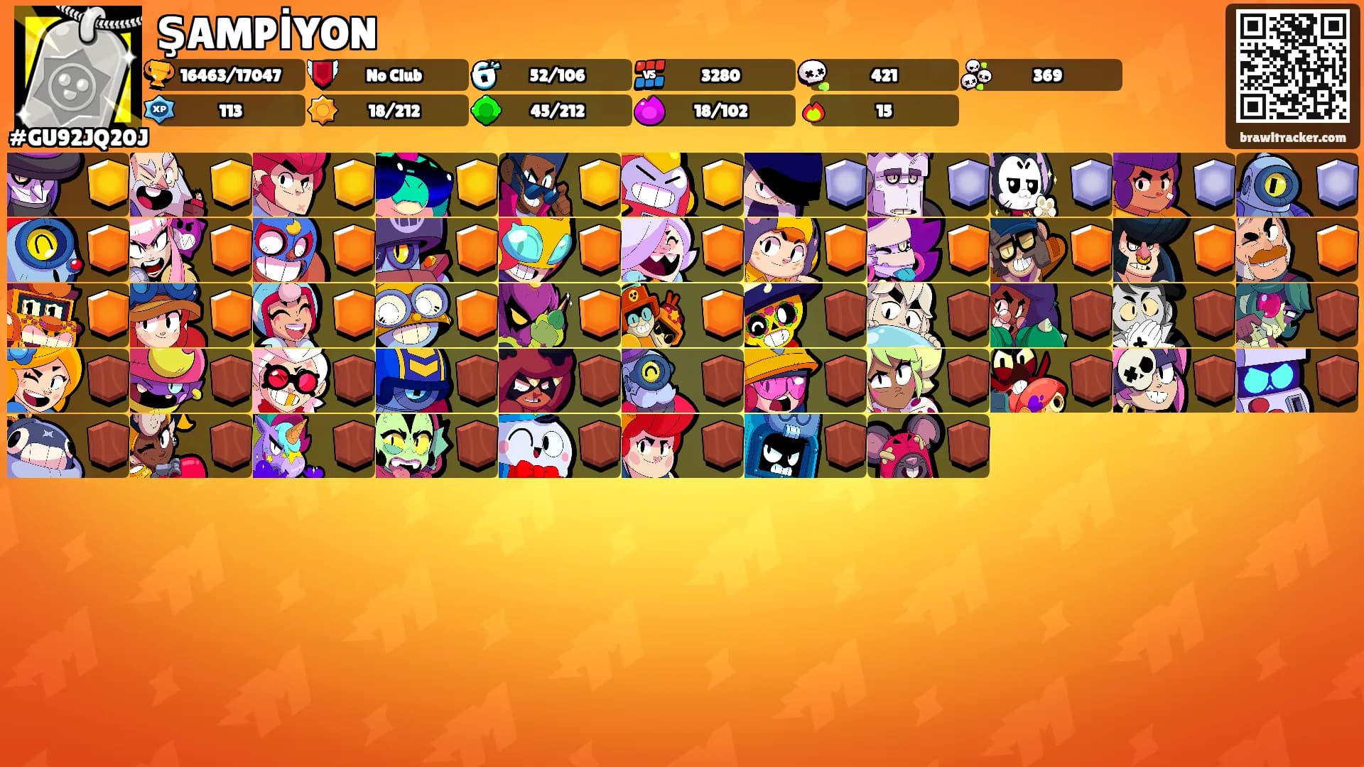 ŞAMPİYON's Ranks