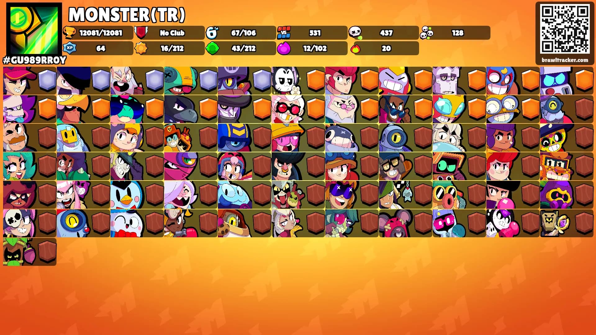 MONSTER(TR)'s Ranks