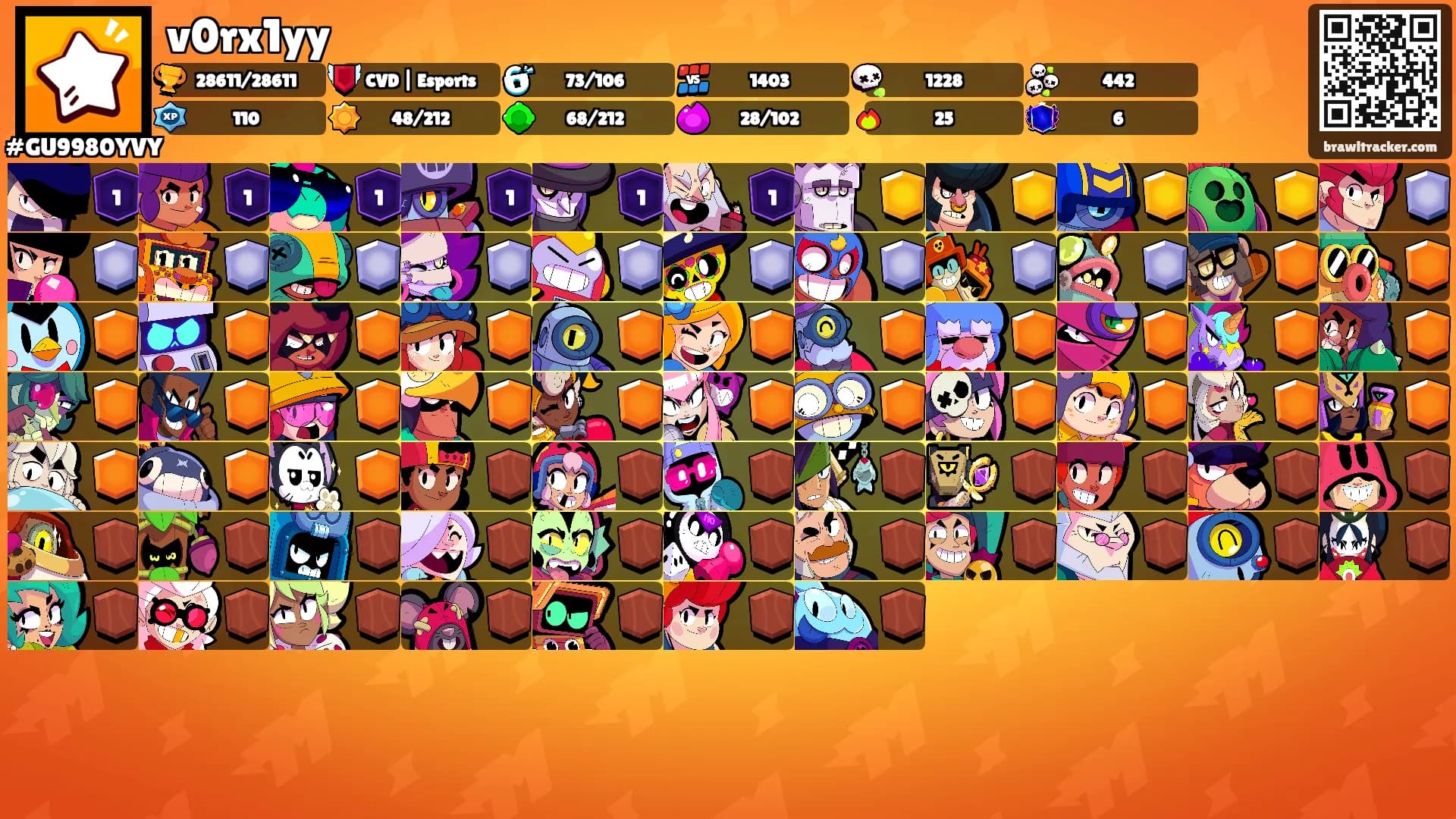 v0rx1yy's Ranks