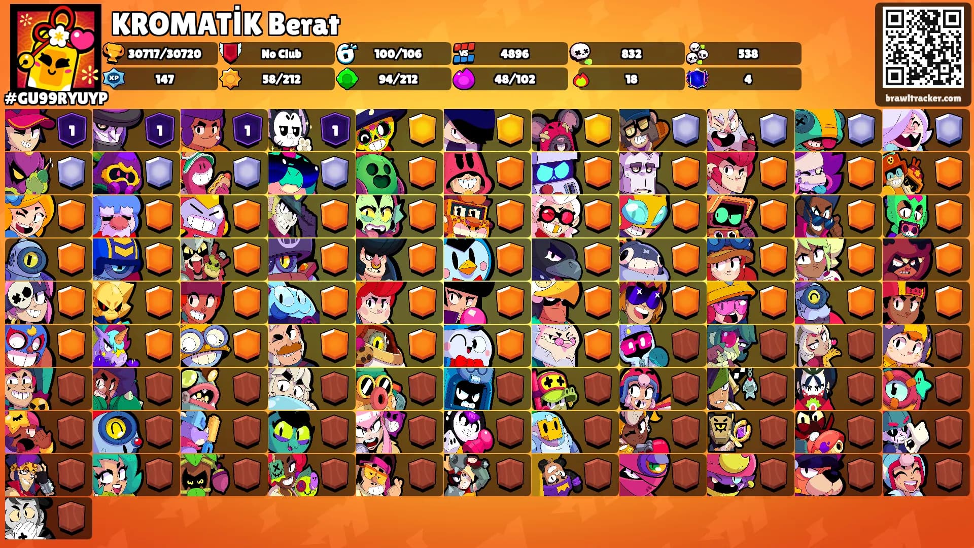 KROMATİK Berat's Ranks