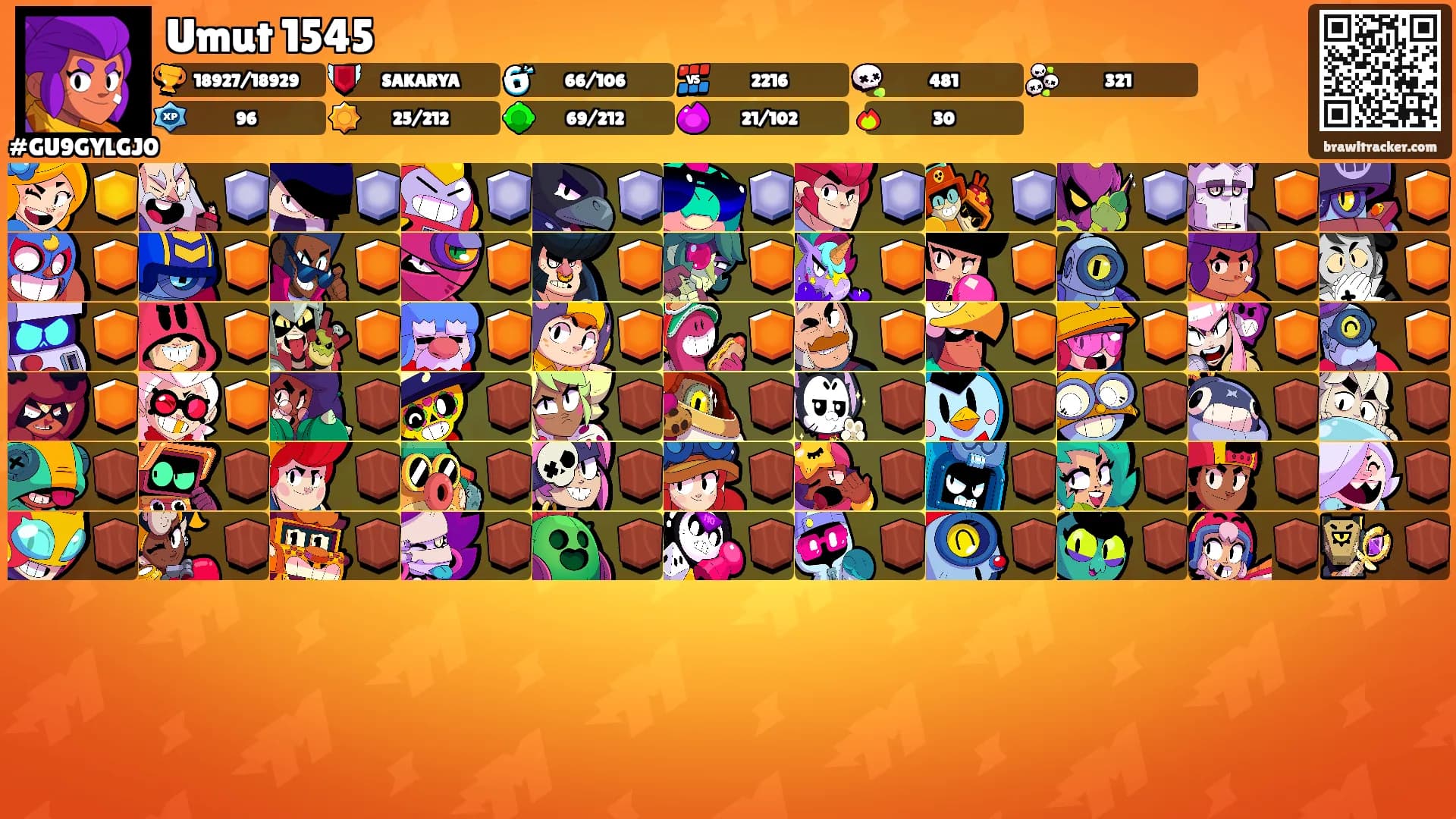 Umut 1545's Ranks