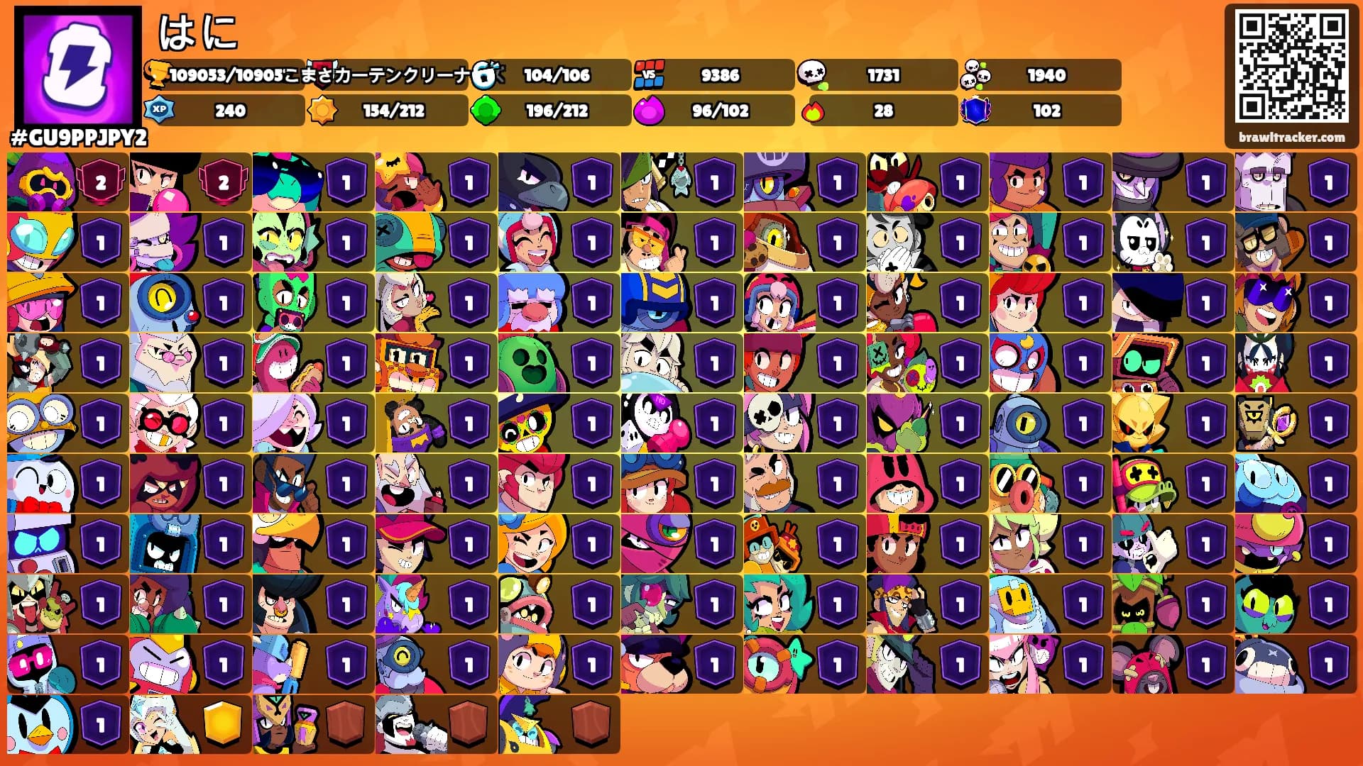 はに's Ranks