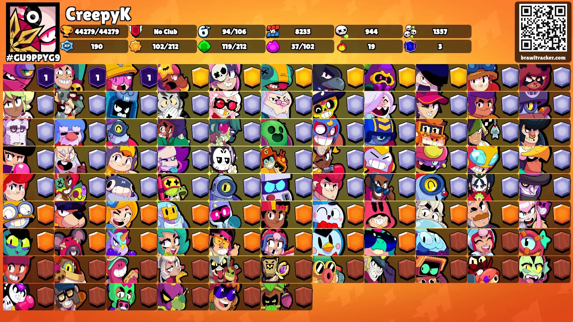 CreepyK's Ranks