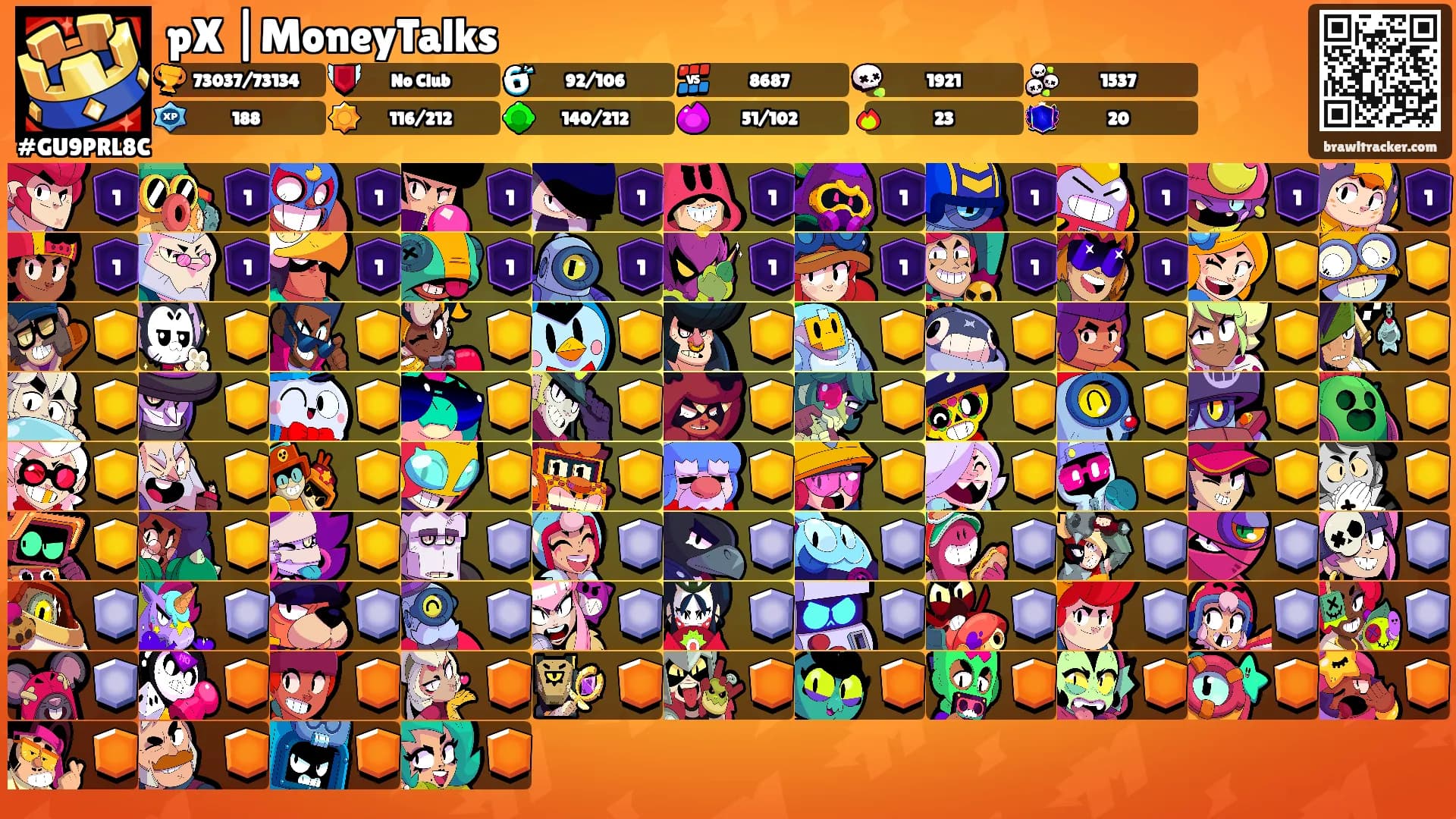 pX |MoneyTalks's Ranks