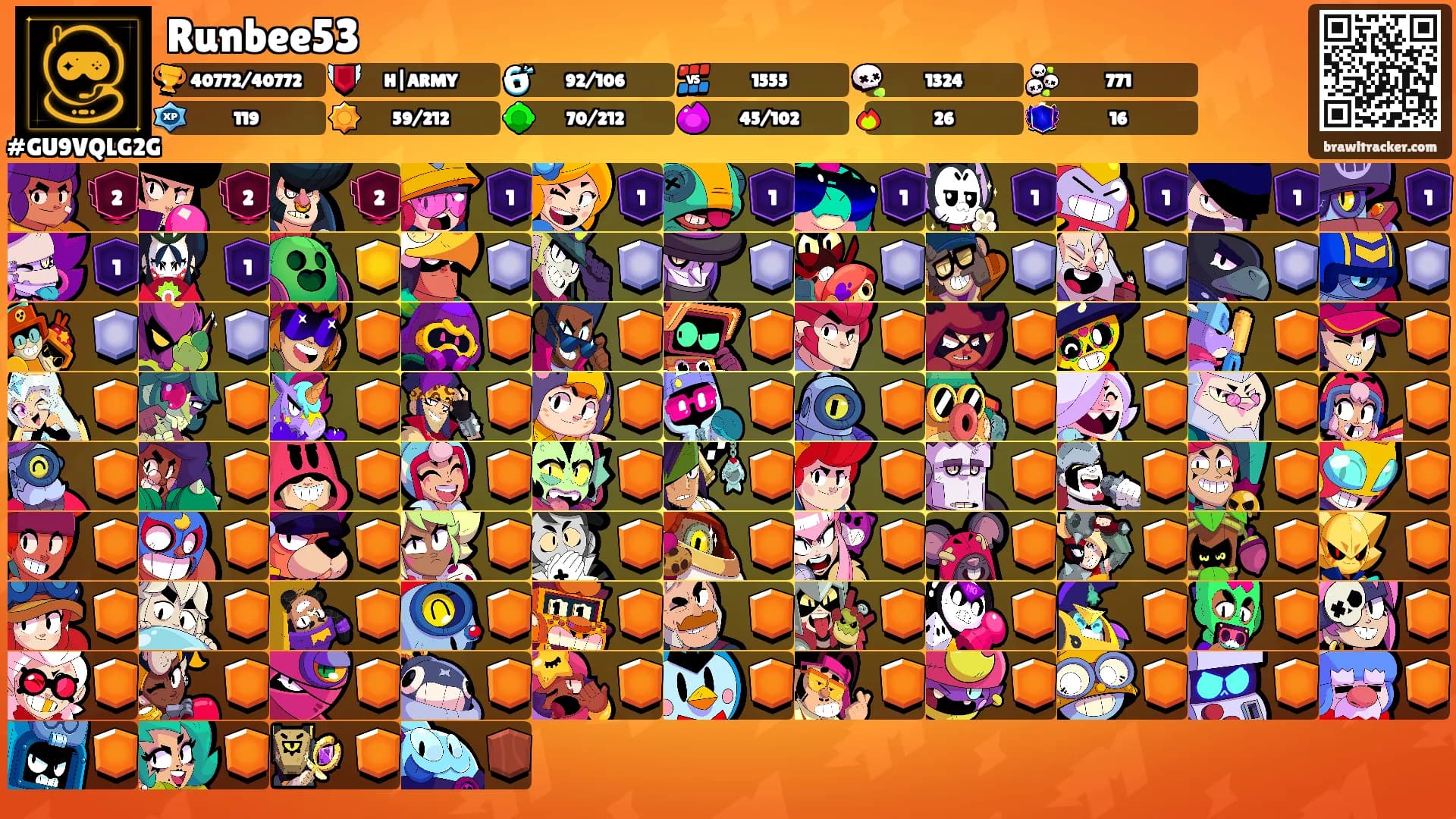 Runbee53's Ranks