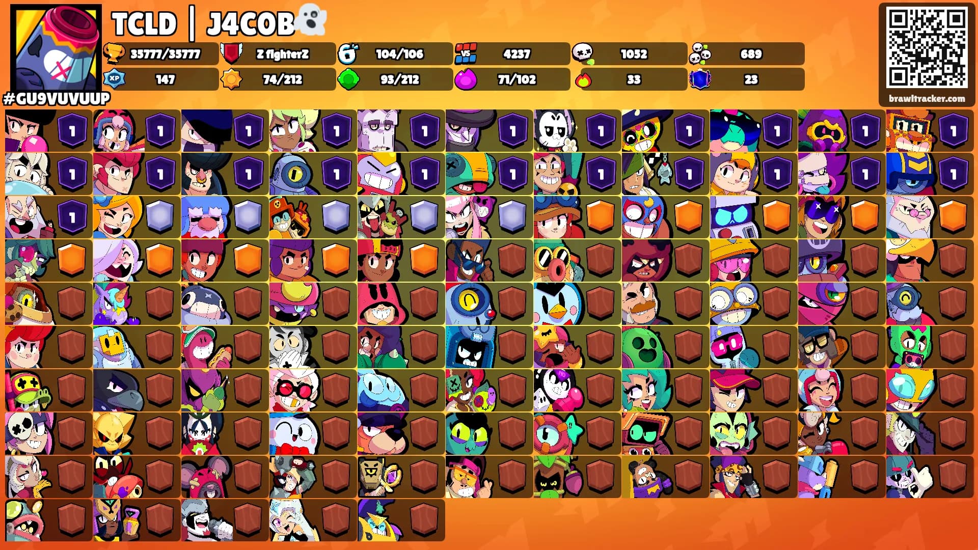 TCLD | J4C0B👻's Ranks