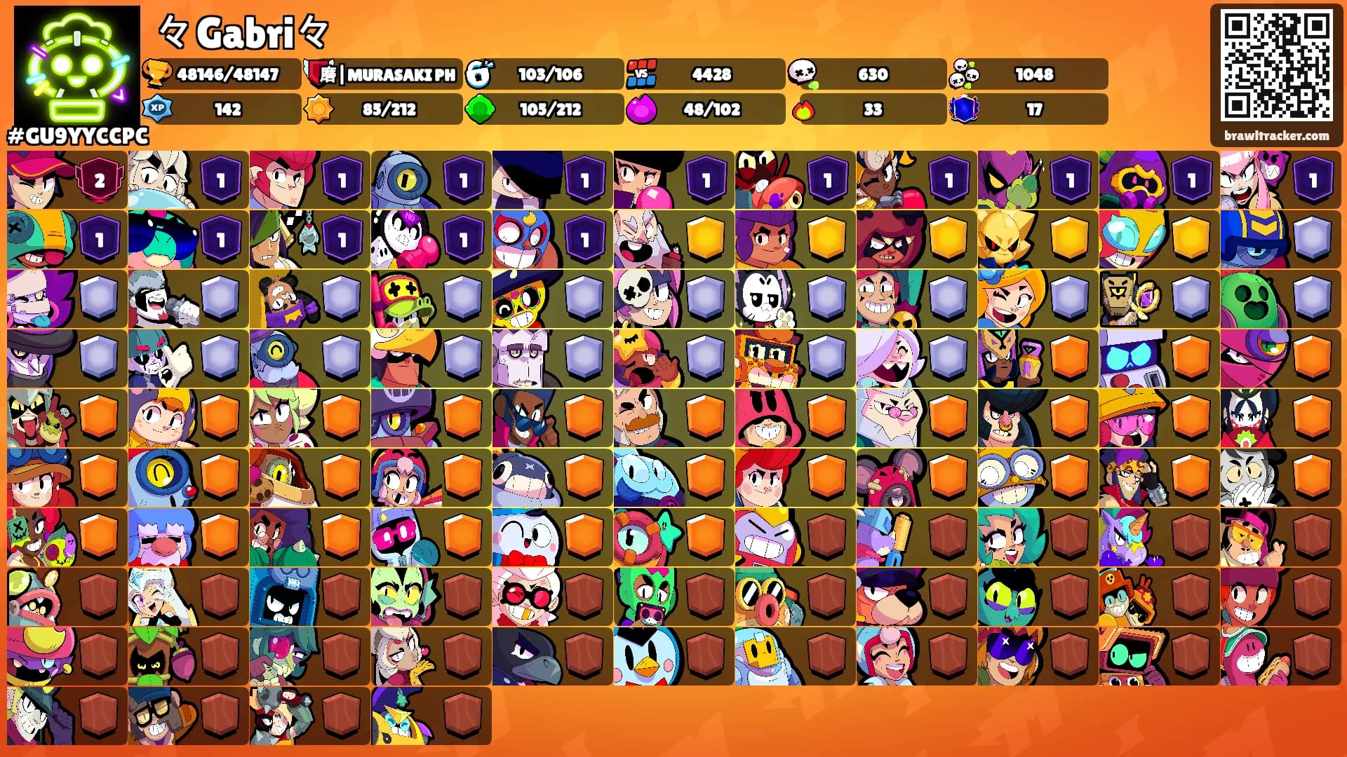 々Gabri々's Ranks
