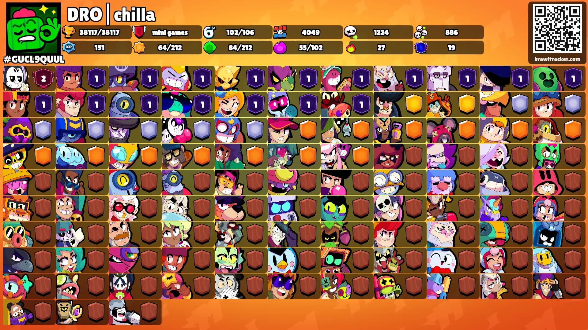 DRO|chilla's Ranks