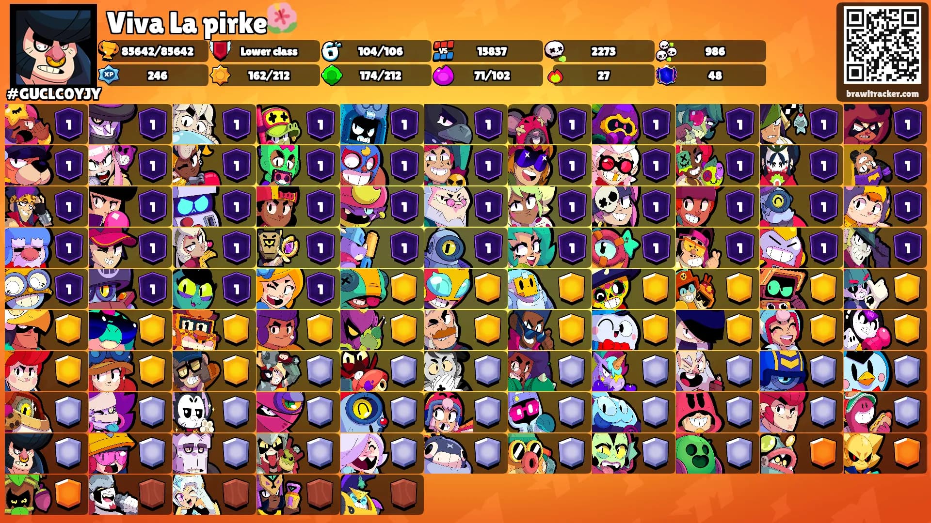 Viva La pirke🌺's Ranks