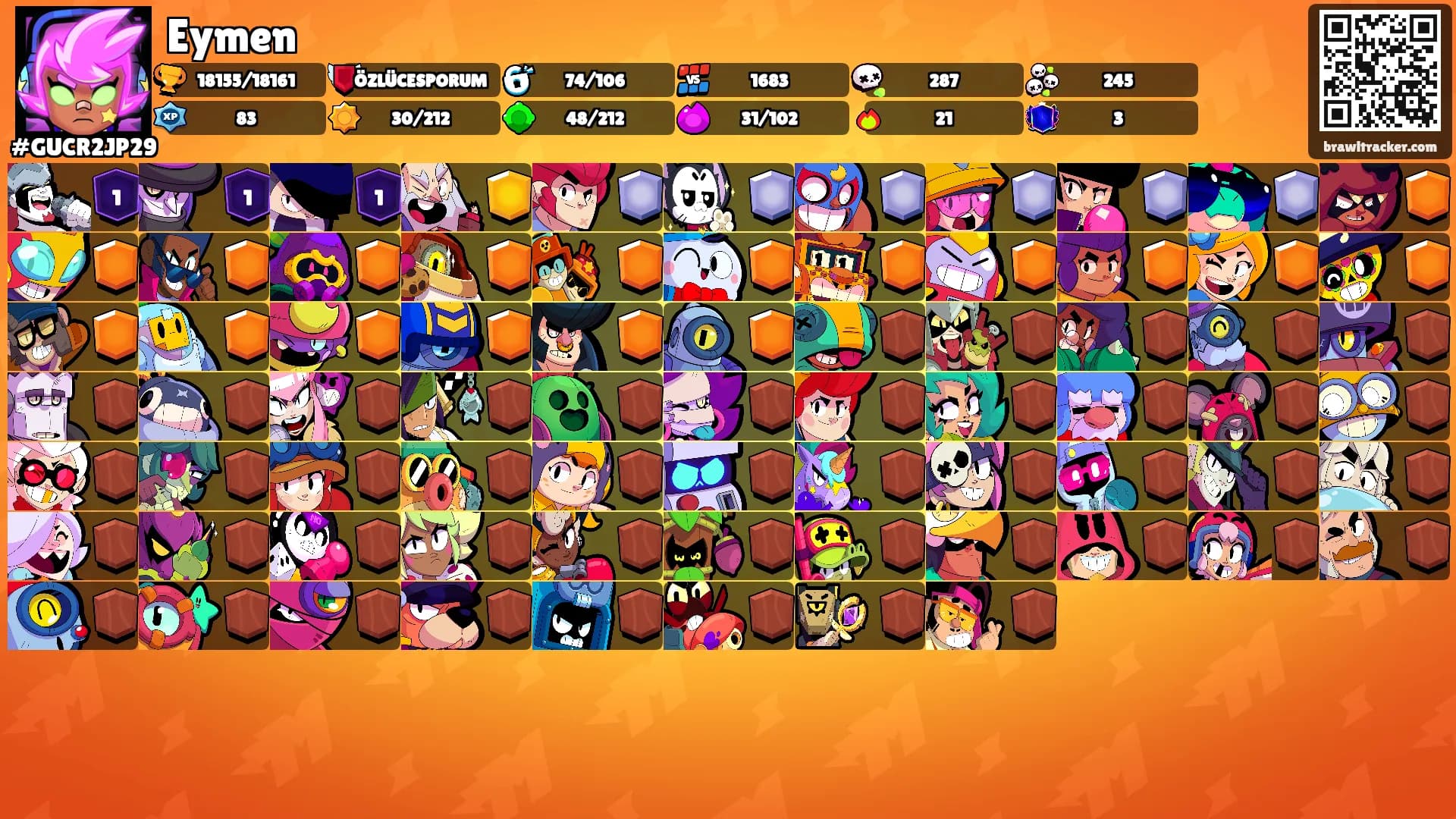 Eymen's Ranks